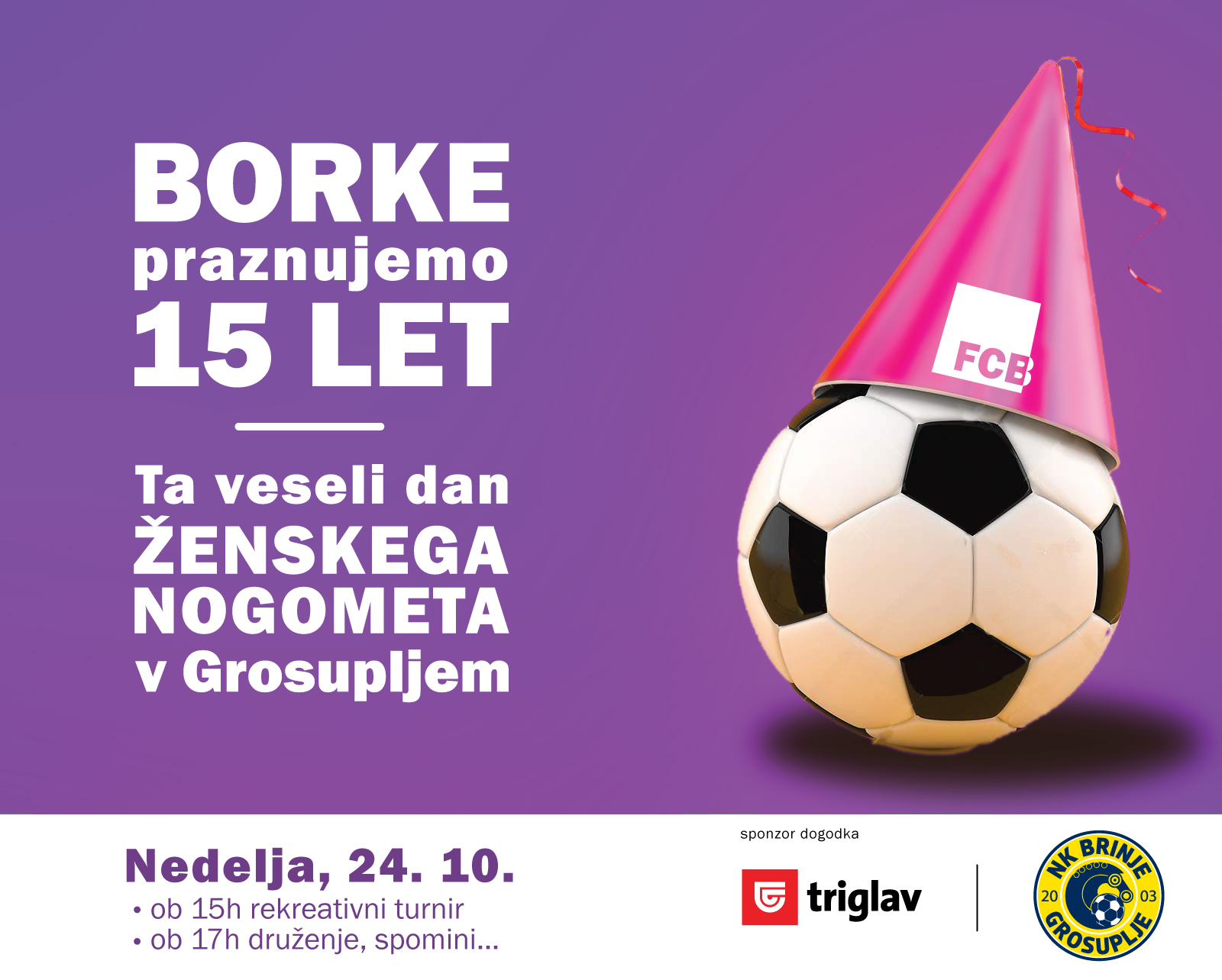 borke 15 let